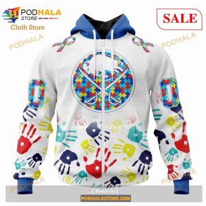 Custom Buffalo Sabres Special Autism Awareness Design Sweatshirt Nhl Hoodie 3d 2