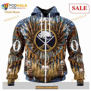 Custom Buffalo Sabres Special Native Costume Design Sweatshirt Nhl Hoodie 3d 2