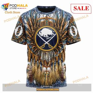 Custom Buffalo Sabres Special Native Costume Design Sweatshirt Nhl Hoodie 3d 6
