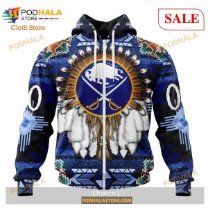 Custom Buffalo Sabres Special Native Costume Sweatshirt Nhl Hoodie 3d 2