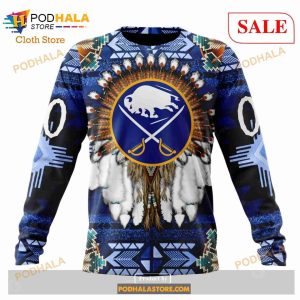 Custom Buffalo Sabres Special Native Costume Sweatshirt Nhl Hoodie 3d 4