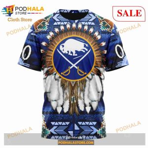 Custom Buffalo Sabres Special Native Costume Sweatshirt Nhl Hoodie 3d 6
