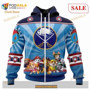 Custom Buffalo Sabres Special Paw Patrol Kits Sweatshirt Nhl Hoodie 3d 2