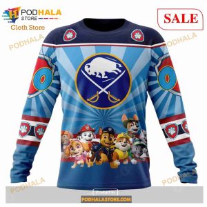 Custom Buffalo Sabres Special Paw Patrol Kits Sweatshirt Nhl Hoodie 3d 4
