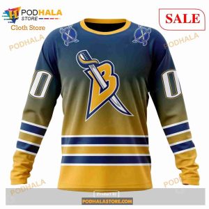 Custom Buffalo Sabres Special Retro Gradient Design Sweatshirt Nhl Hoodie 3d 4