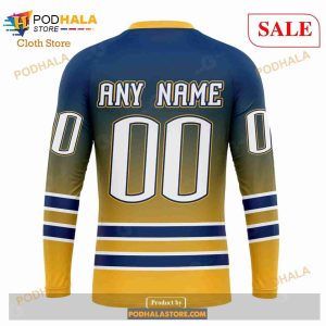 Custom Buffalo Sabres Special Retro Gradient Design Sweatshirt Nhl Hoodie 3d 5