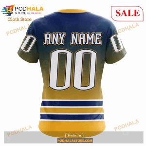 Custom Buffalo Sabres Special Retro Gradient Design Sweatshirt Nhl Hoodie 3d 7
