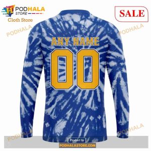 Custom Buffalo Sabres Special Retro Vintage Tie Dye Sweatshirt Nhl Hoodie 3d 5