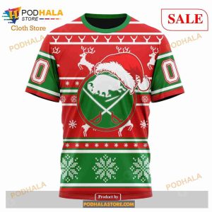 Custom Buffalo Sabres Unisex Christmas Gift Shirt Sweatshirt Nhl Hoodie 3d 6