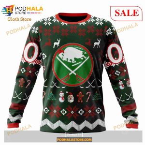 Custom Buffalo Sabres Unisex Christmas Gift Sweatshirt Nhl Hoodie 3d 4
