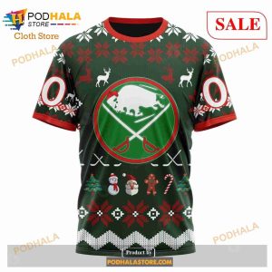 Custom Buffalo Sabres Unisex Christmas Gift Sweatshirt Nhl Hoodie 3d 6