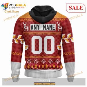 Custom Calgary Flames Chrismas Season Sweatshirt Nhl Hoodie 3d 3