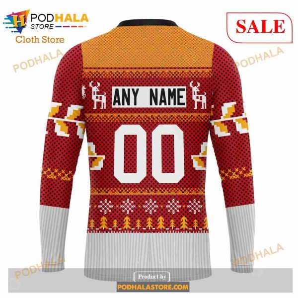 Custom Calgary Flames Chrismas Season Sweatshirt NHL Hoodie 3D