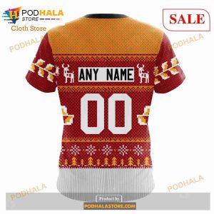 Custom Calgary Flames Chrismas Season Sweatshirt Nhl Hoodie 3d 7