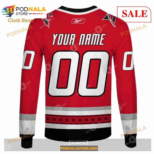 Custom Carolina Hurricanes 2006 Winning Vintage NHL Sweatshirt Hoodie 3D