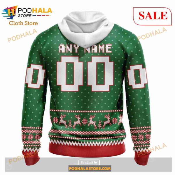 Custom Carolina Hurricanes Christmas Apparel Sweatshirt NHL Hoodie 3D