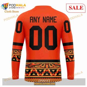 Custom Carolina Hurricanes National Day For Truth And Reconciliation NHL Hoodie 3D 5