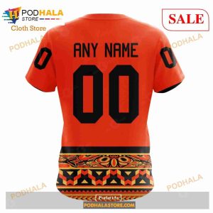 Custom Carolina Hurricanes National Day For Truth And Reconciliation NHL Hoodie 3D 7