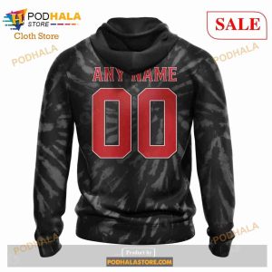 Custom Carolina Hurricanes Retro Vintage Tie Dye Sweatshirt NHL Hoodie 3D 3
