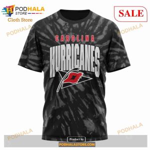 Custom Carolina Hurricanes Retro Vintage Tie Dye Sweatshirt NHL Hoodie 3D 6