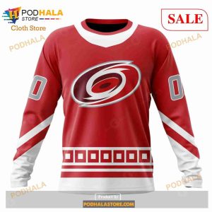 Custom Carolina Hurricanes Unisex With Retro Concepts Sweatshirt NHL Hoodie 3D 4