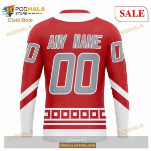 Custom Carolina Hurricanes Unisex With Retro Concepts Sweatshirt NHL Hoodie 3D 5