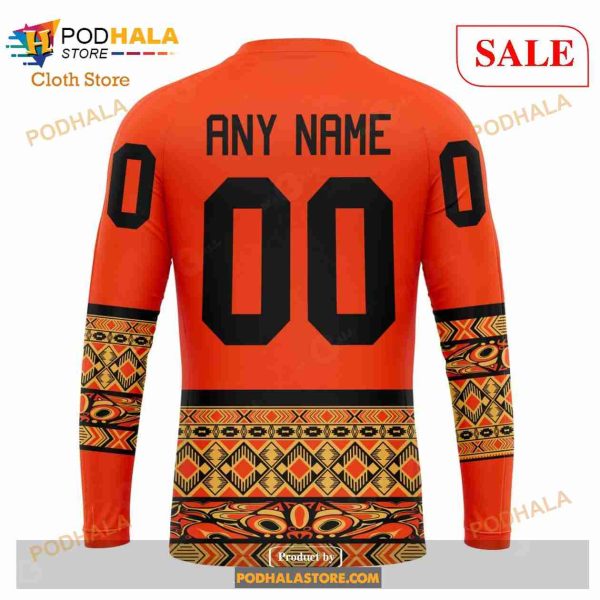 Custom Chicago BlackHawks National Day For Truth And Reconciliation NHL Hoodie 3D
