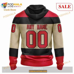 Custom Chicago Blackhawks Unisex Retro Concepts Sweatshirt NHL Hoodie 3D 3