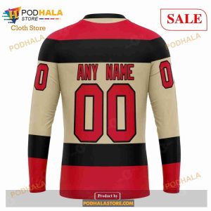Custom Chicago Blackhawks Unisex Retro Concepts Sweatshirt NHL Hoodie 3D 7