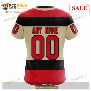 Custom Chicago Blackhawks Unisex Retro Concepts Sweatshirt NHL Hoodie 3D 9