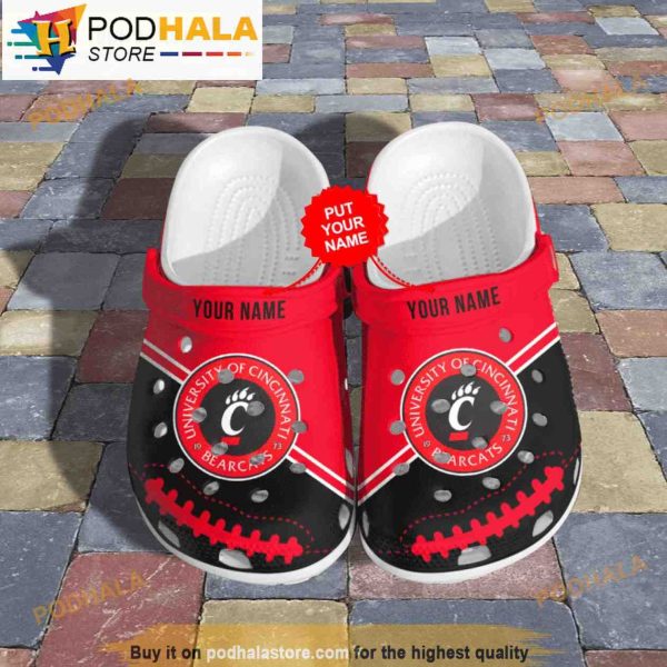 Custom Cincinnati Bearcats Ncaa Clogband 3D Crocs Slippers
