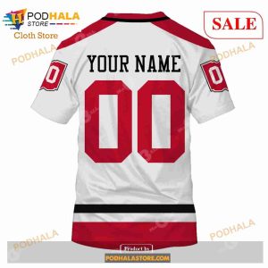 Custom Cleveland Barons 1976 Throwback Vintage NHL Hockey Sweatshirt Hoodie 3d 6