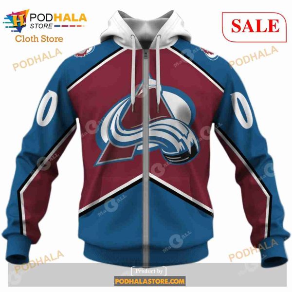 Custom Colorado Avalanche 1996 Throwback Vintage Hockey Sweatshirt Hoodie 3D