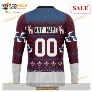 Custom Colorado Avalanche Chrismas Season Sweatshirt Nhl Hoodie 3d 5