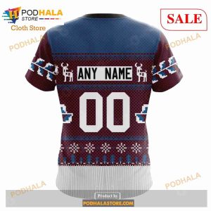 Custom Colorado Avalanche Chrismas Season Sweatshirt Nhl Hoodie 3d 7