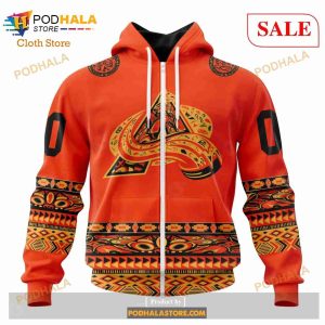 Custom Colorado Avalanche National Day For Truth And Reconciliation Nhl Hoodie 3d 2