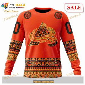 Custom Colorado Avalanche National Day For Truth And Reconciliation Nhl Hoodie 3d 4