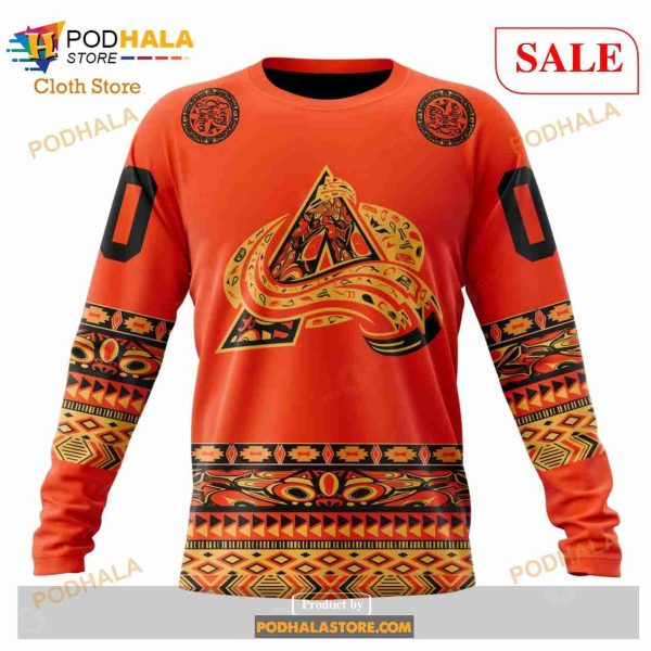 Custom Colorado Avalanche National Day For Truth And Reconciliation NHL Hoodie 3D