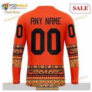 Custom Colorado Avalanche National Day For Truth And Reconciliation Nhl Hoodie 3d 5