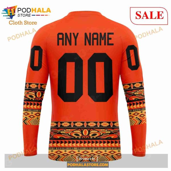 Custom Colorado Avalanche National Day For Truth And Reconciliation NHL Hoodie 3D