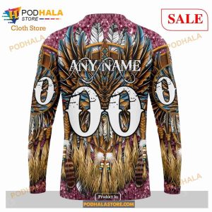 Custom Colorado Avalanche Native Costume Design Sweatshirt Nhl Hoodie 3d 5