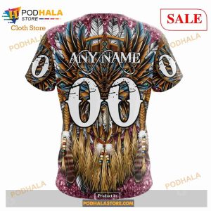 Custom Colorado Avalanche Native Costume Design Sweatshirt Nhl Hoodie 3d 7