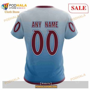 Custom Colorado Avalanche Retro Gradient Design Sweatshirt Nhl Hoodie 3d 7