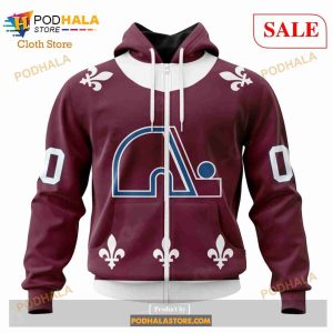 Custom Colorado Avalanche Unisex Retro Concepts Sweatshirt Nhl Hoodie 3d 2