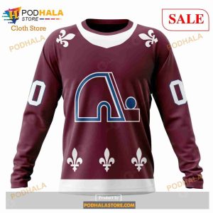 Custom Colorado Avalanche Unisex Retro Concepts Sweatshirt Nhl Hoodie 3d 4