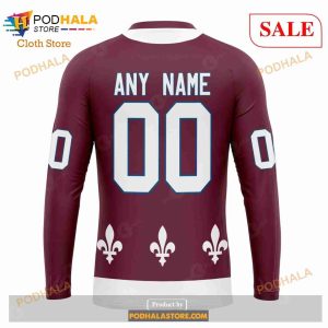 Custom Colorado Avalanche Unisex Retro Concepts Sweatshirt Nhl Hoodie 3d 5