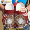 Custom Colorful Baseball Clogband 3D Crocs Clog Shoes