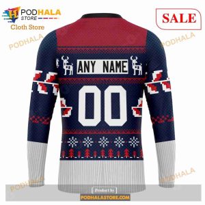 Custom Columbus Blue Jackets Chrismas Season Sweatshirt Nhl Hoodie 3d 5