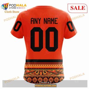 Custom Columbus Blue Jackets National Day For Truth And Reconciliation Nhl Hoodie 3d 7