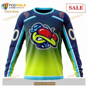 Custom Columbus Blue Jackets Retro Gradient Design Sweatshirt Nhl Hoodie 3d 4